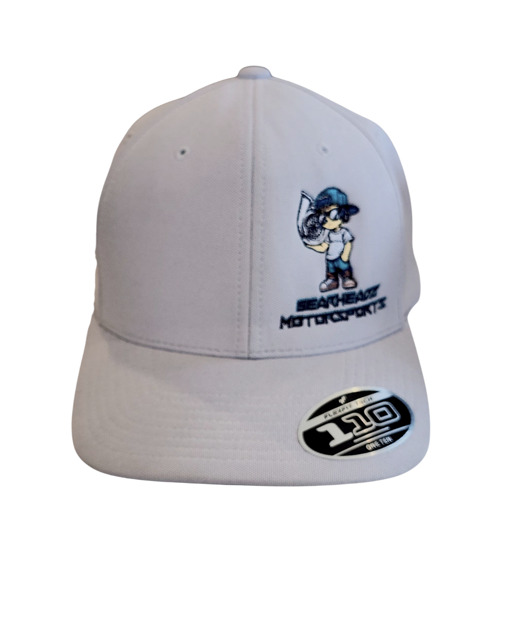 White GearHeadz Logo Hat