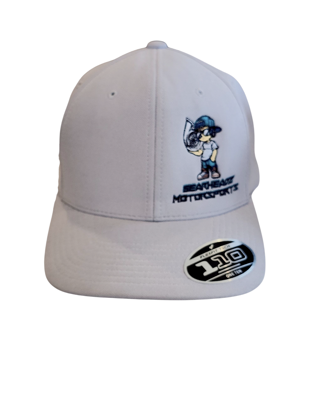 White GearHeadz Logo Hat