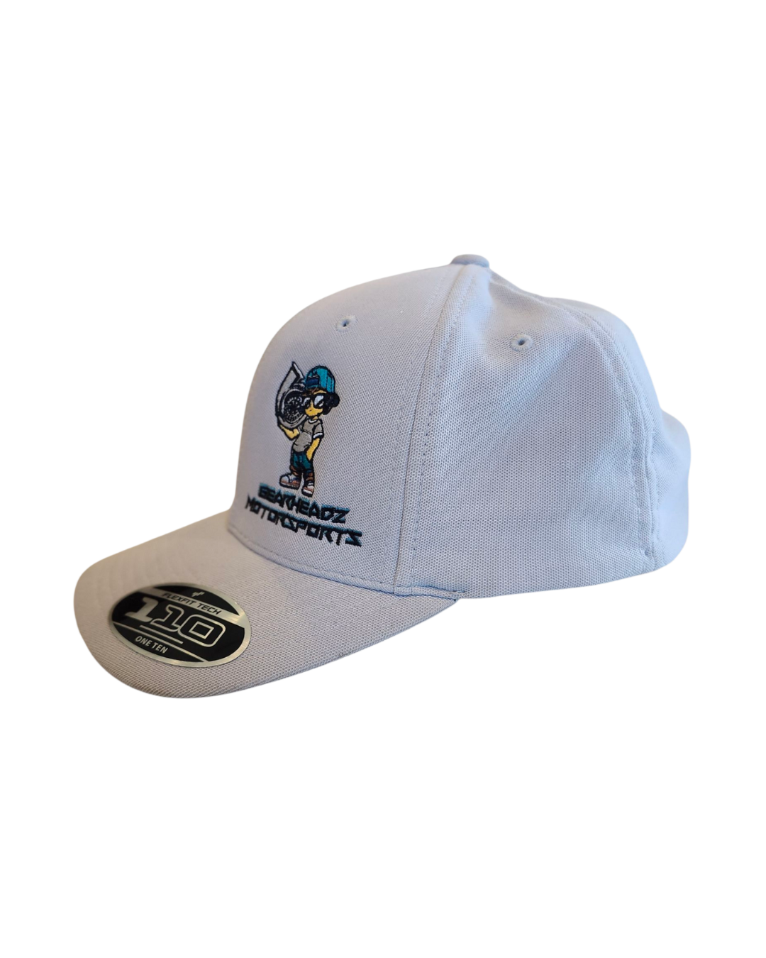 White GearHeadz Logo Hat
